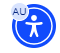 A blue circle with a person in it

Description automatically generated