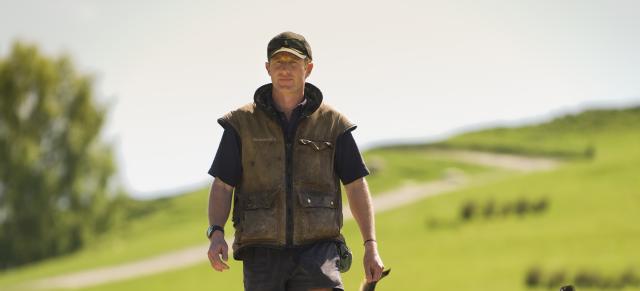 image of Paul Crick on farm