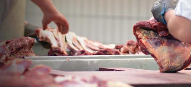 Image of meat processing