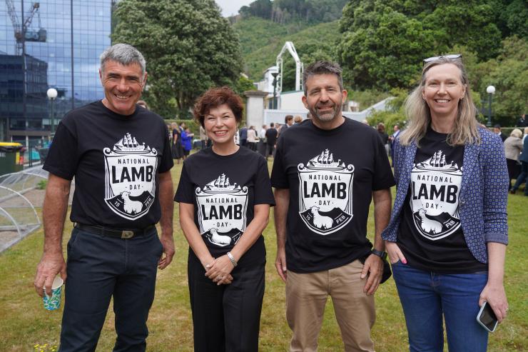 Nathan Guy Chair MIA, Sirma Karapeeva CEO MIA, Alan Thomson and Rowena Hume B+LNZ