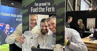 image of sam mcovor at fieldays