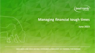 Managing financial tough times