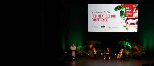 image of red meat sector conference speaker