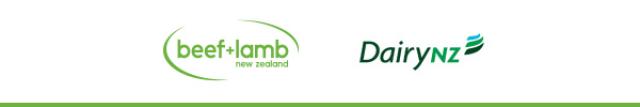 joint B+LNZ and DairyNZ logo banner