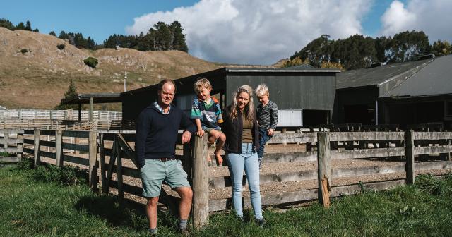 image of TeAratipi family on farm