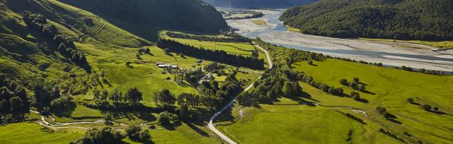 waterways running through farm