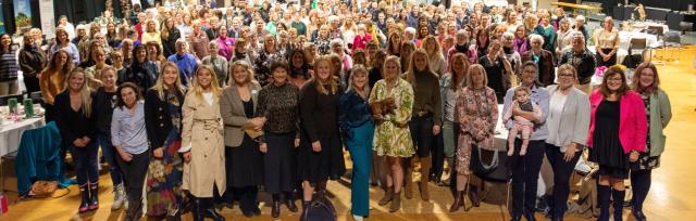 image of women at ladies' long lunch